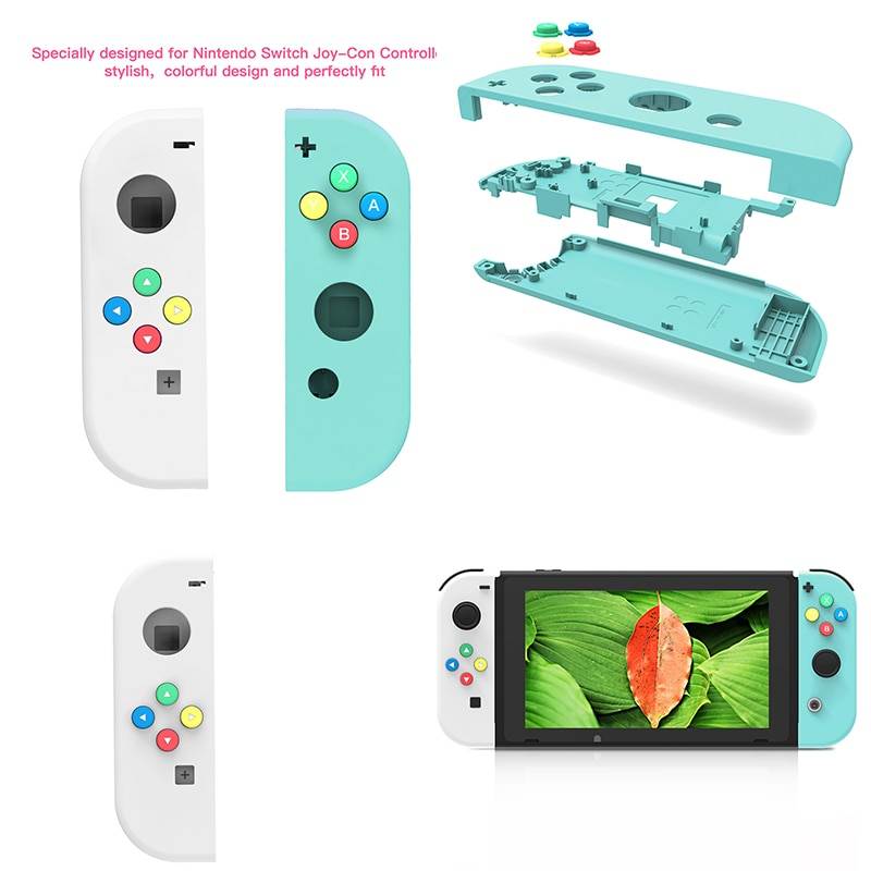Multi-color for Nintend Switch NS Joy Con Replacement Housing Shell Cover for NX JoyCons Controller shell Case
