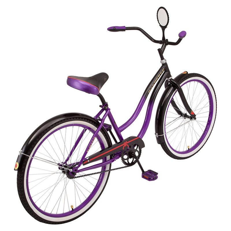 Disney Women's Evil Queen 26" Cruiser Bike - Purple/Black