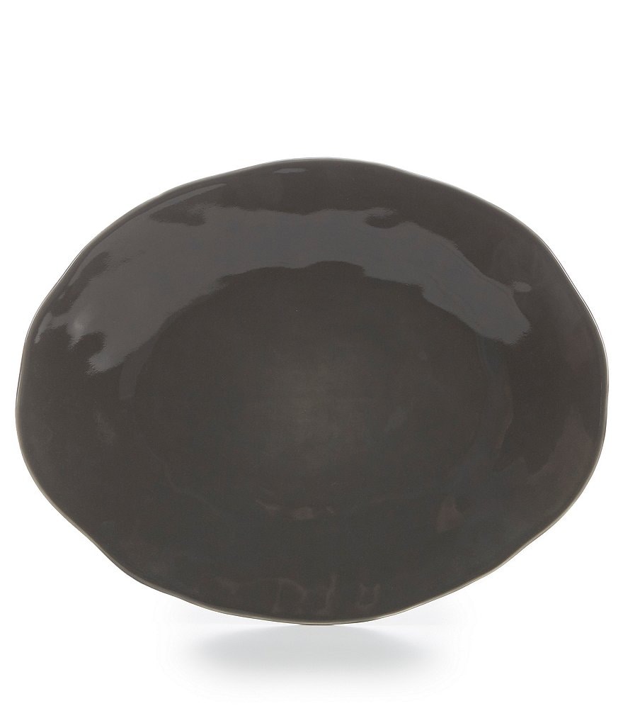 Noble Excellence Willow Collection Glazed Oval Platter