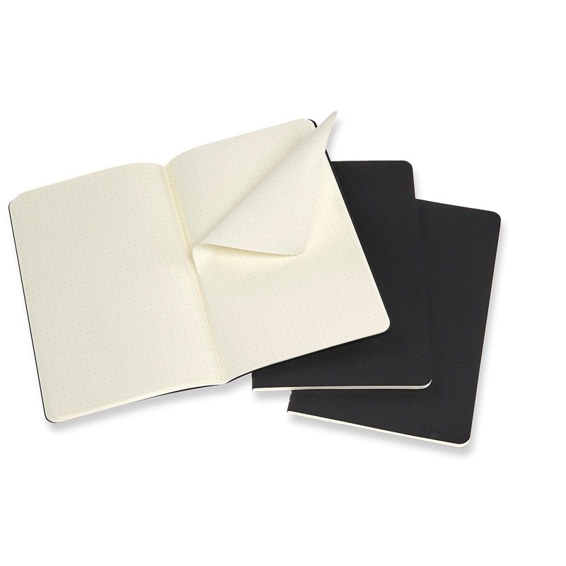 Moleskine Cahier Journal, Large Dotted, Black 719213