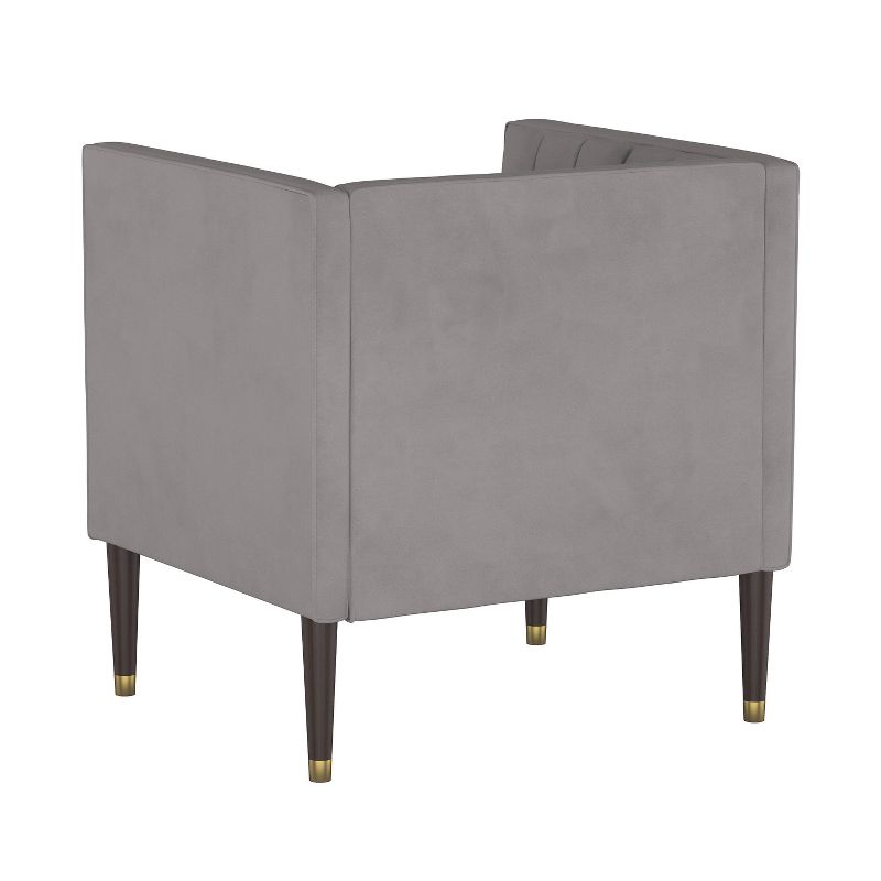 Soriano Accent Chair Velvet Otter - Project 62™