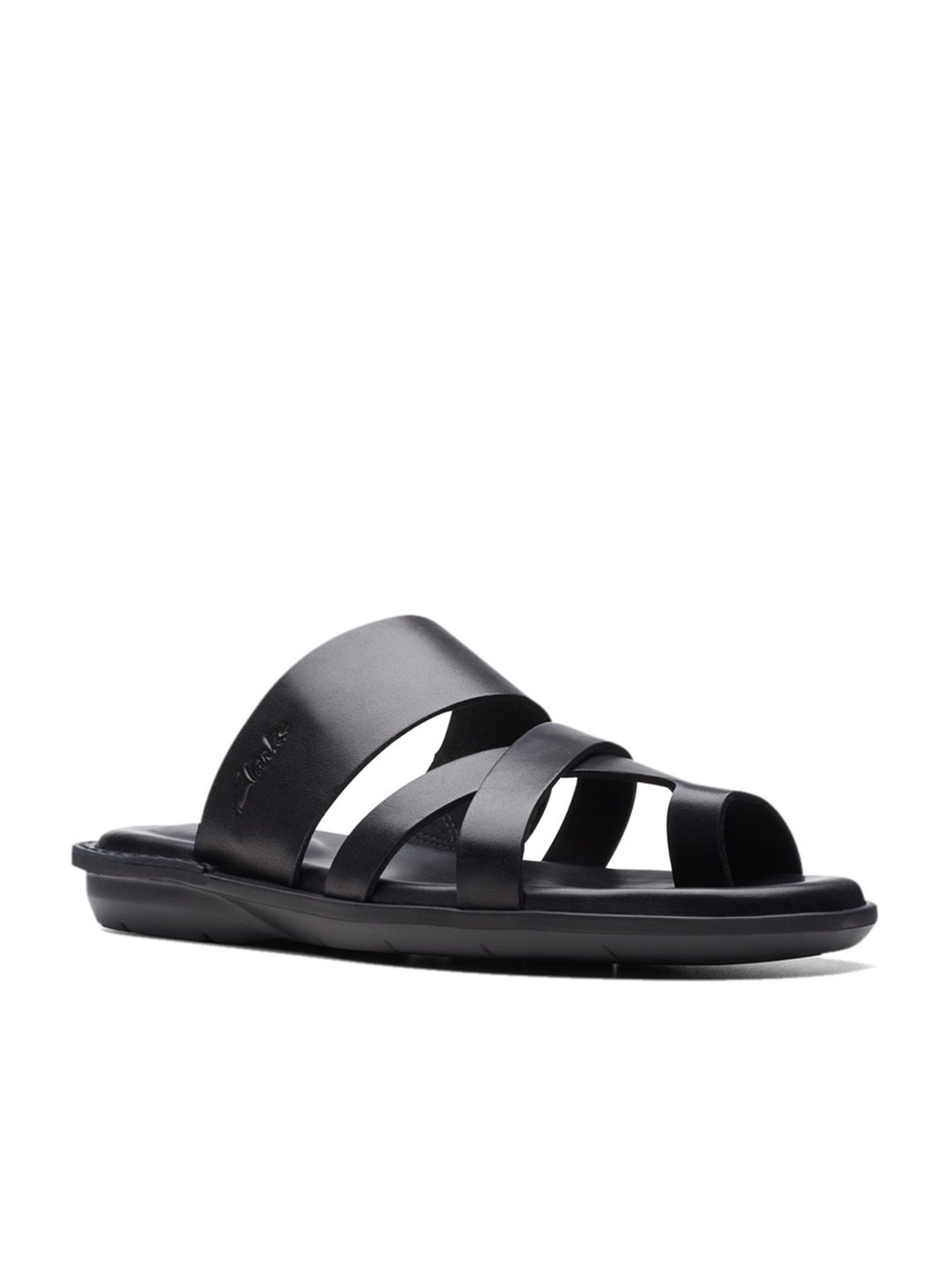 Clarks Men's Penryn Loop Black Toe Ring Sandals