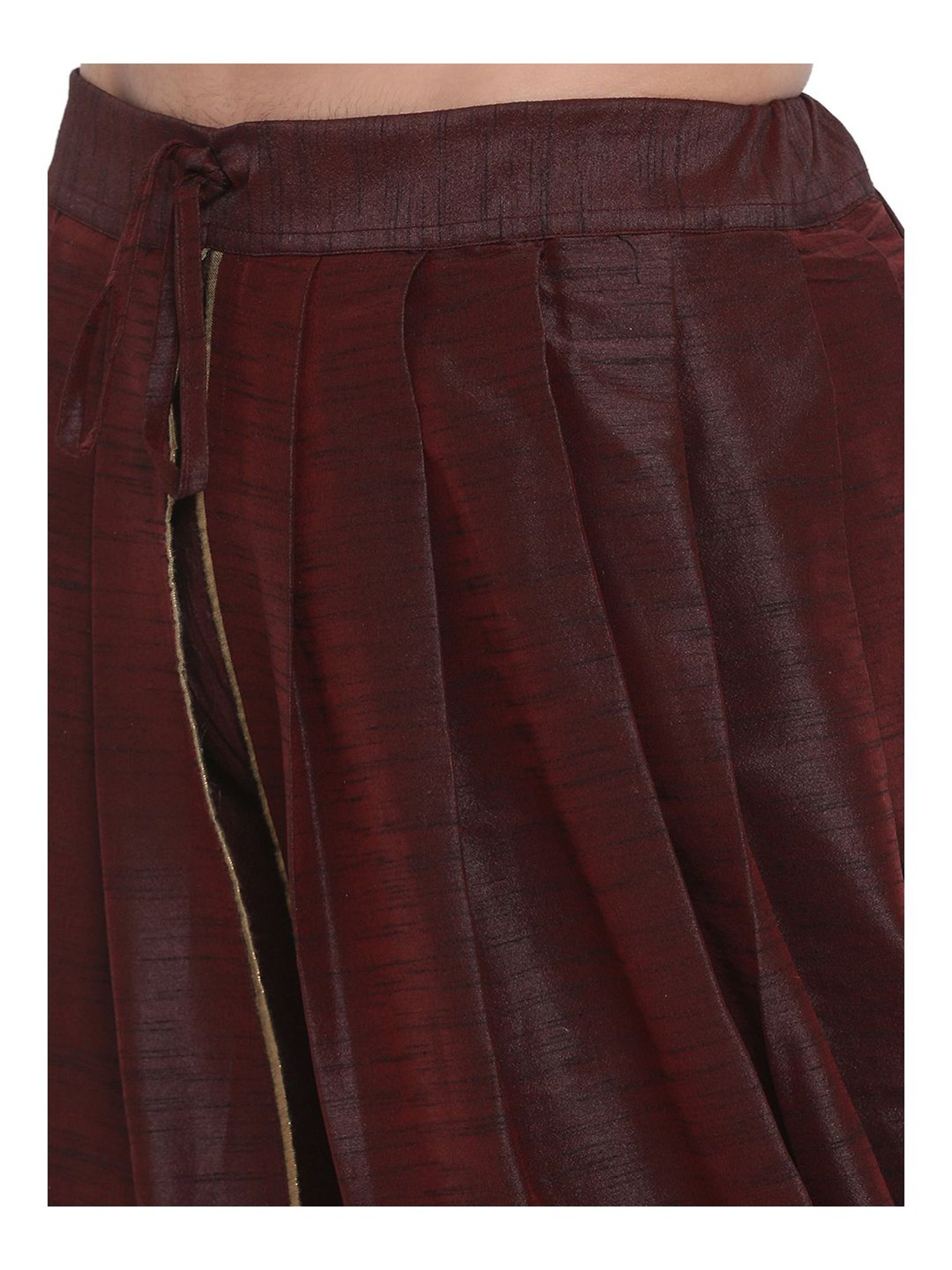 VASTRAMAY Wine Regular Fit Patiala