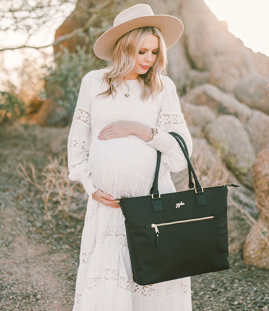 Ju-Ju-Be Eco Leather Zip Top Tote Bag