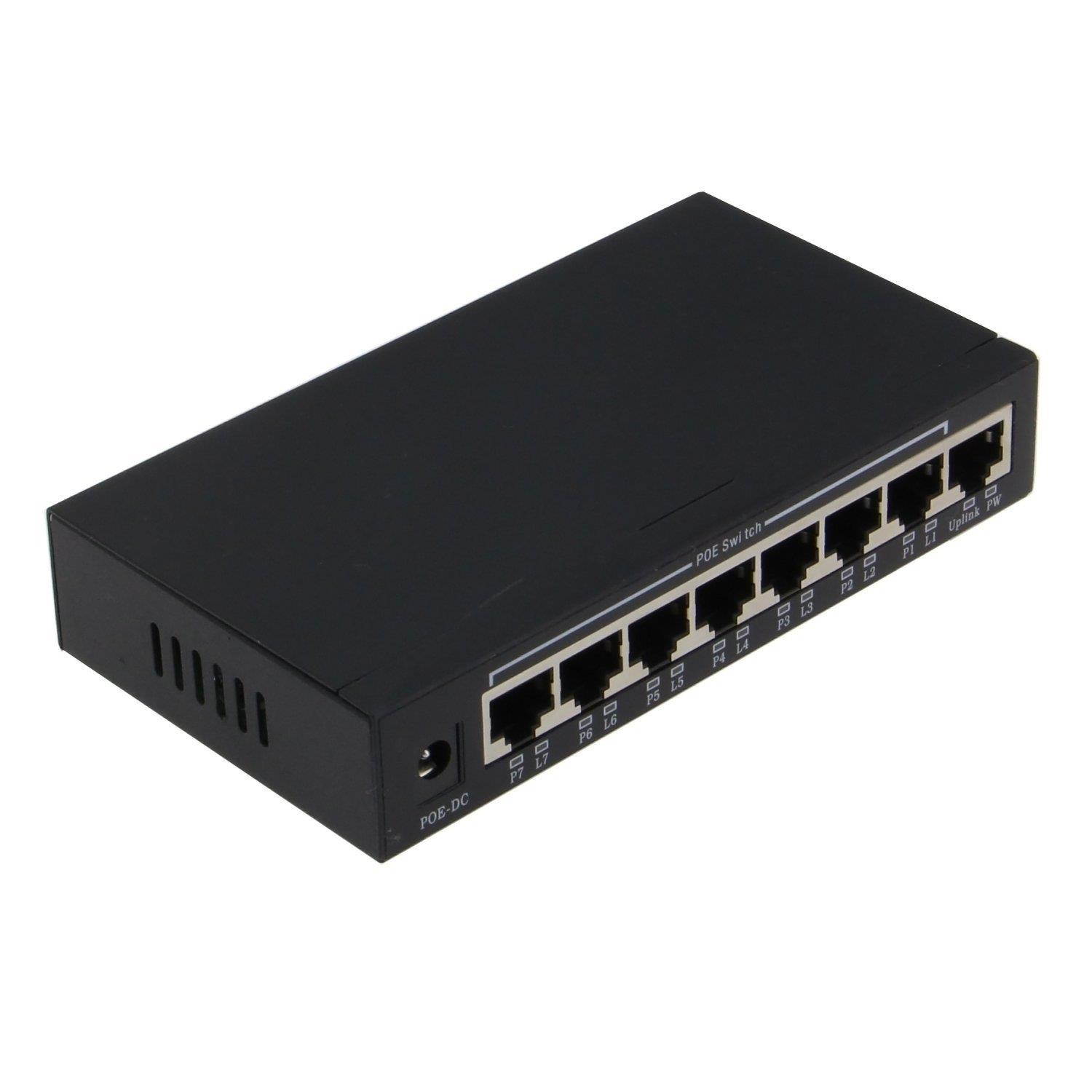 SEDNA - 8 Port 10/100Mbps Desktop POE Switch