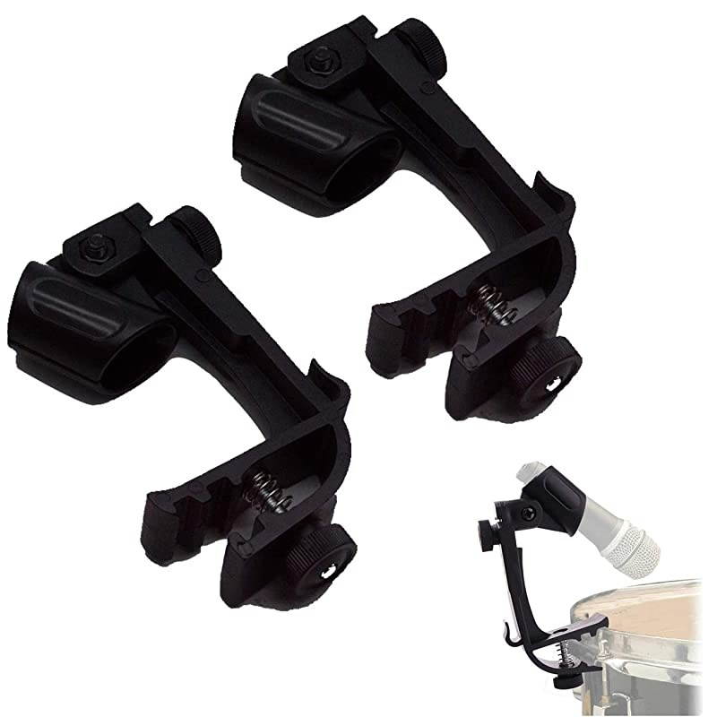Drum Microphone Clamp Holder Gear Studio2Pcs
