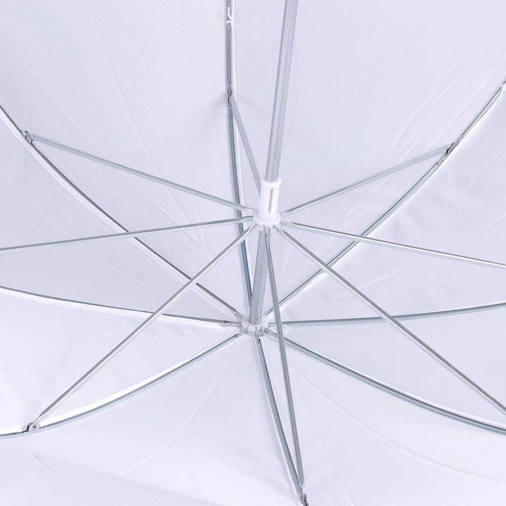 33" White Photography Light Studio Reflector Translucent Soft Diffuser Umbrella