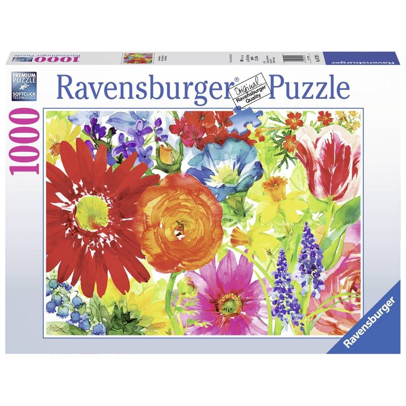 Ravensburger Abundant Blooms Jigsaw Puzzle - 1000pc