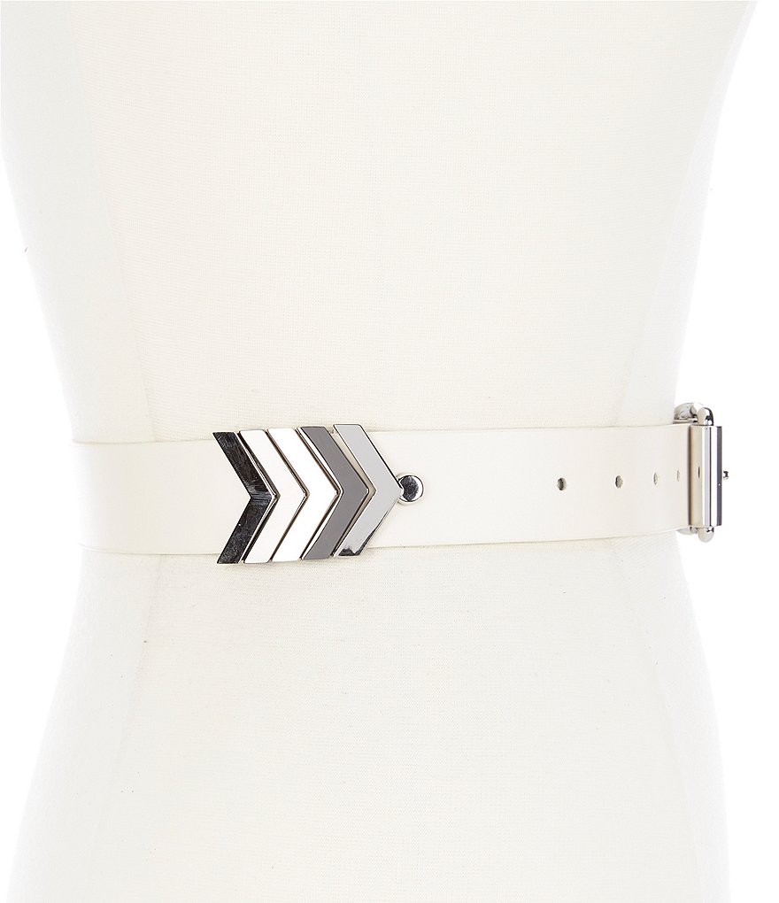 Women's Leopard Print Faux Hair Belt - Universal Thread™ Brown 2X