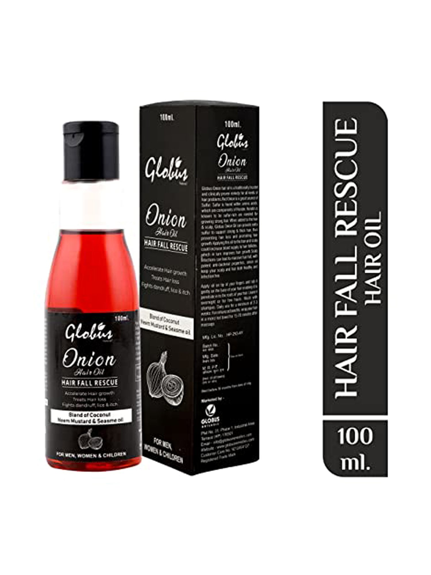 Globus Naturals Onion Anti Hair Fall & Anti Dandruff Hair Care Gift Box