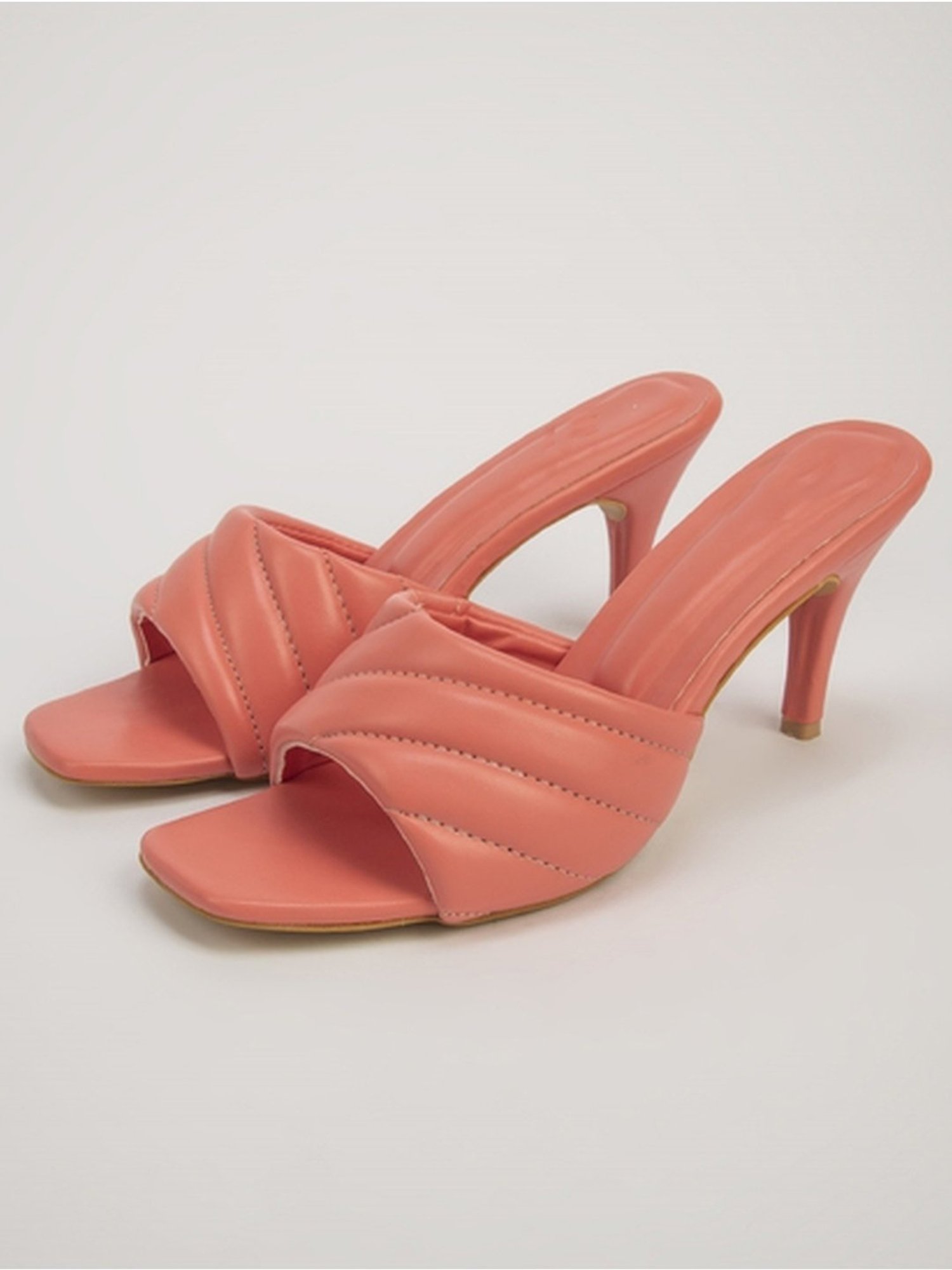 The White Pole Women's Pink Casual Stilettos