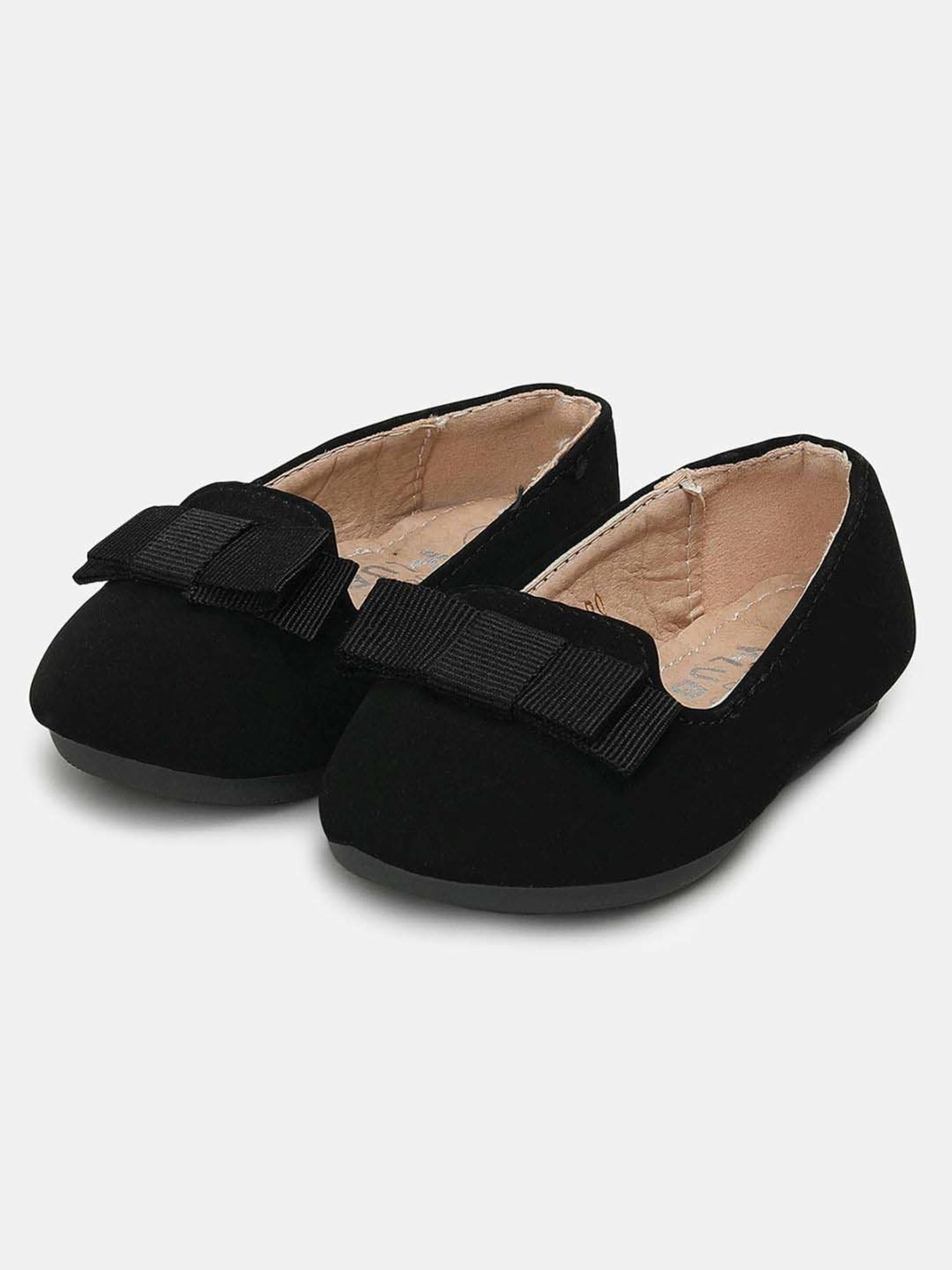 Baby Moo Kids Brown & White Velcro Shoes