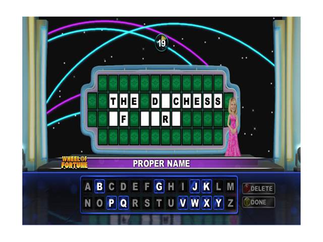 Wheel of Fortune Xbox 360 Game