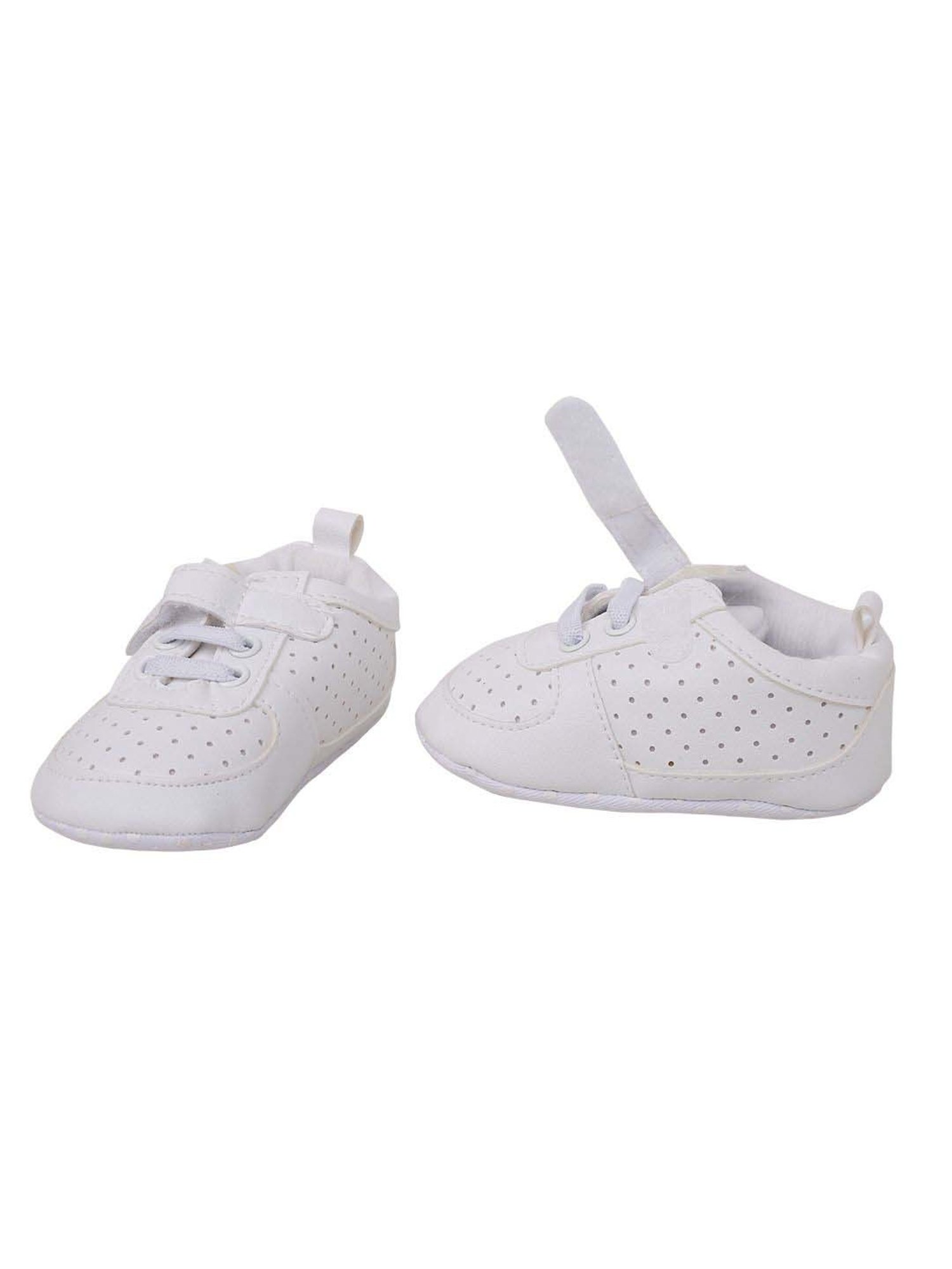 Baby Moo Kids White Casual Booties