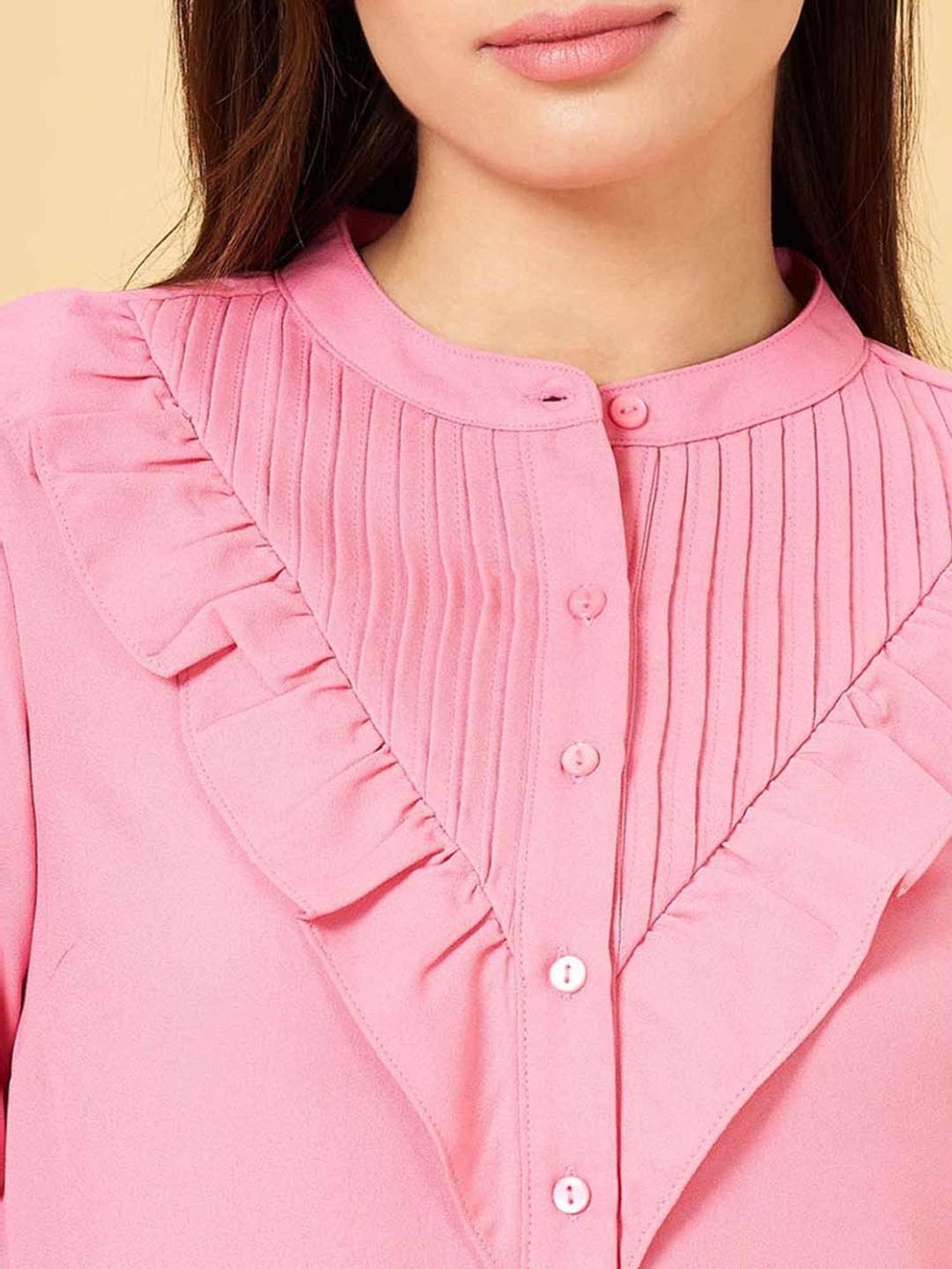 Annabelle by Pantaloons Pink Regular Fit Top