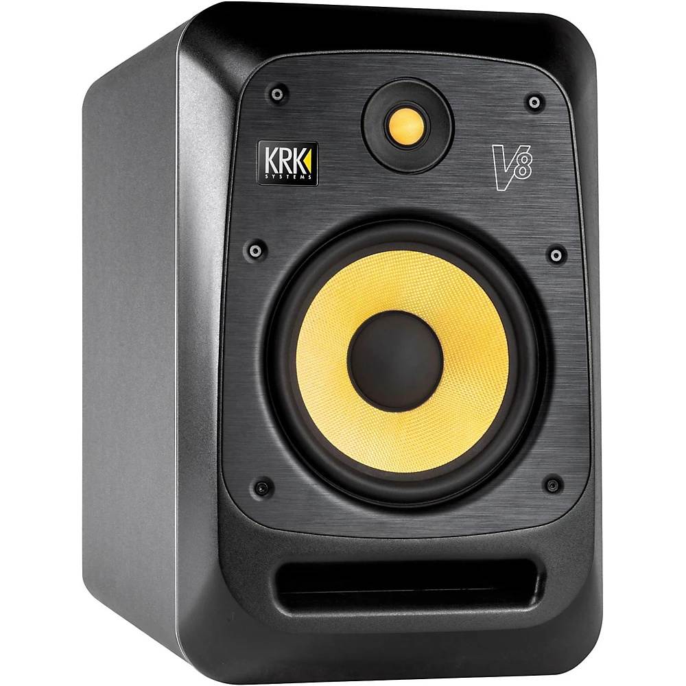 KRK V8 S4 8" Two-Way Active Studio Monitor (Single)