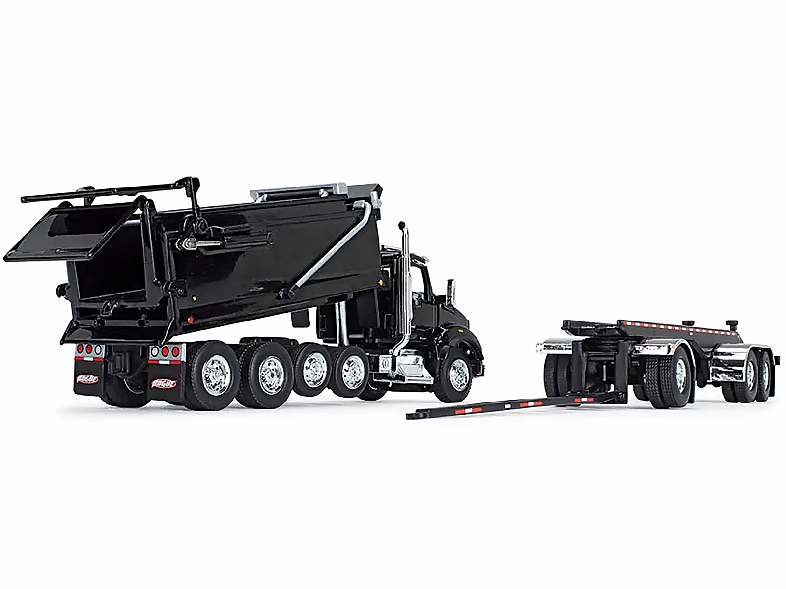 Kenworth W900 Truck Tractor Black 1/32 Diecast Model by New Ray