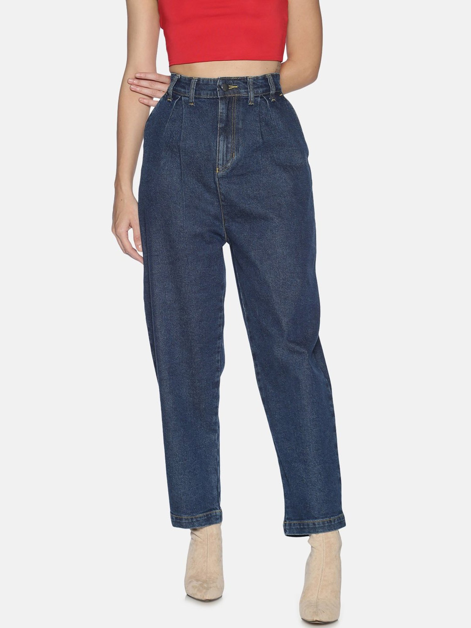 ISU Blue Regular Fit Jeans