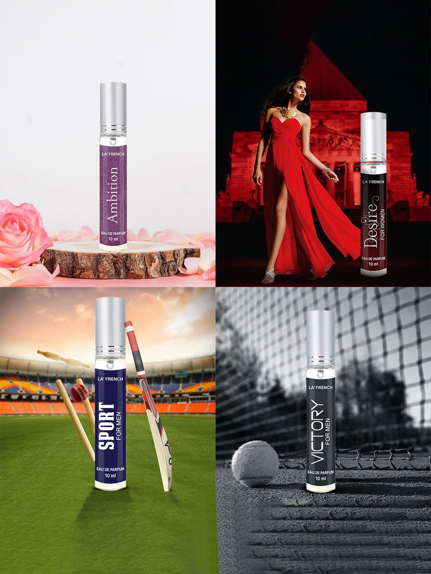 La'french Classic Collection Mini Perfume Gift Set