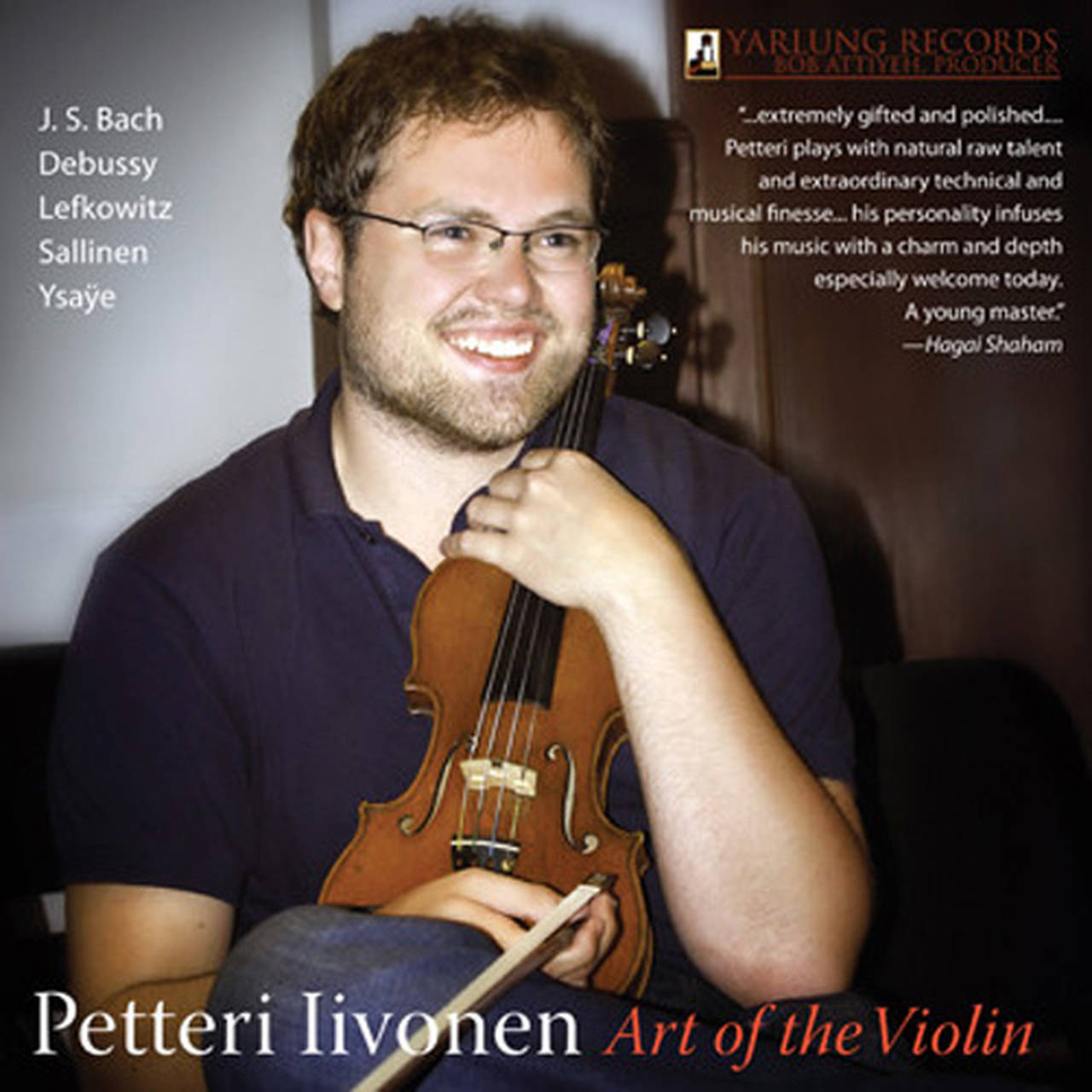 Petteri Iivonen Art Of The Violin 180g LP (Vinyl)