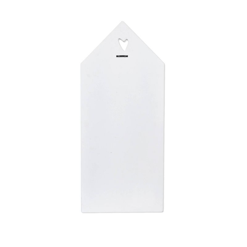 Love Grows Plaque Whitewashed Wood Finish Black - New View