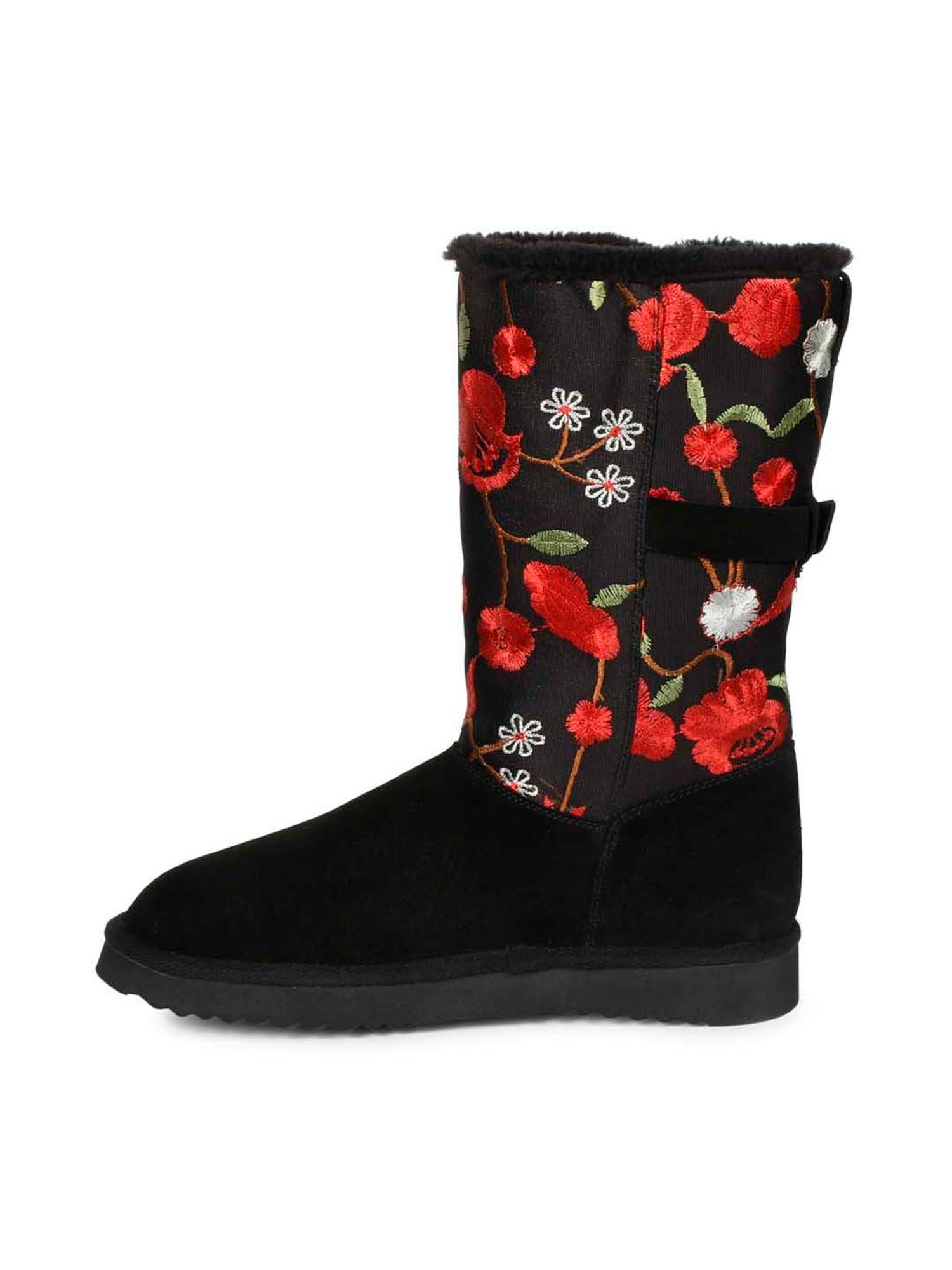 Saint G Women's GLOIRE Black Snow Boots