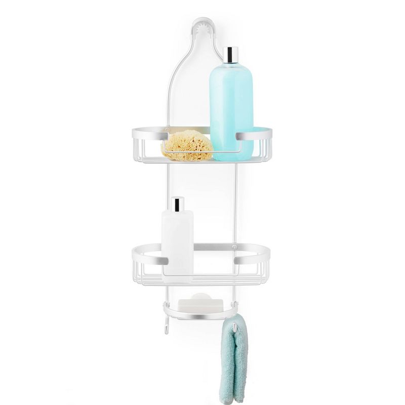 3 Tier Aries Shower Caddy Aluminum - Better Living Products