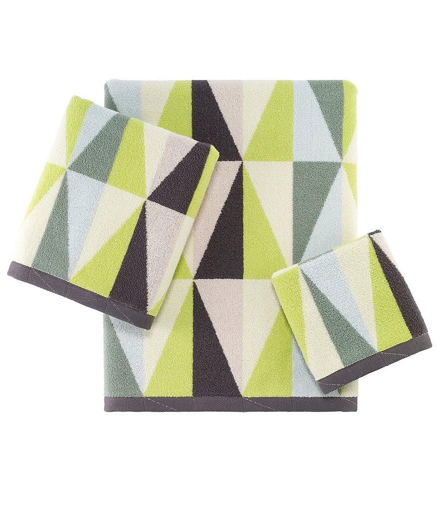 Jonathan Adler Harlequin Turkish Cotton Bath Towels