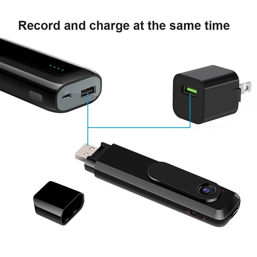 Mini Body Camera Spy Cam 1080P HD Hidden Camera Pen Portable Pocket Clip Wearable Hidden Camera Small Video Camcorder Car Cameras