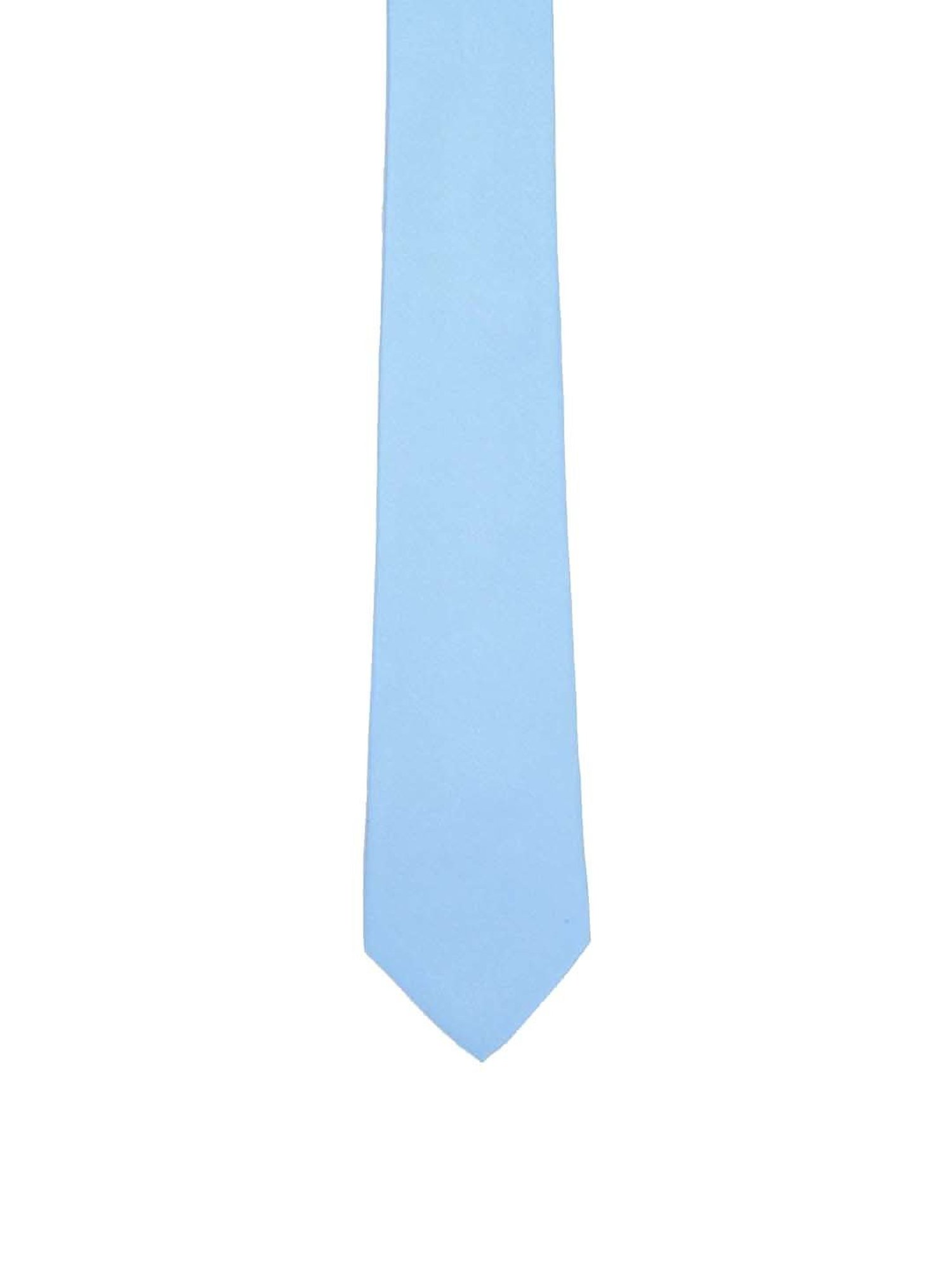 Peter England Blue Solid Tie