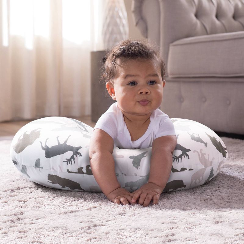Boppy Original Feeding and Infant Support Pillow - Neutral Wildlife