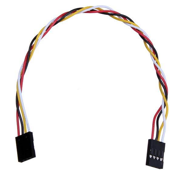 100pcs 4 Pin 20cm 2.54mm Jumper Cable DuPont Wire For Arduino Female To Female