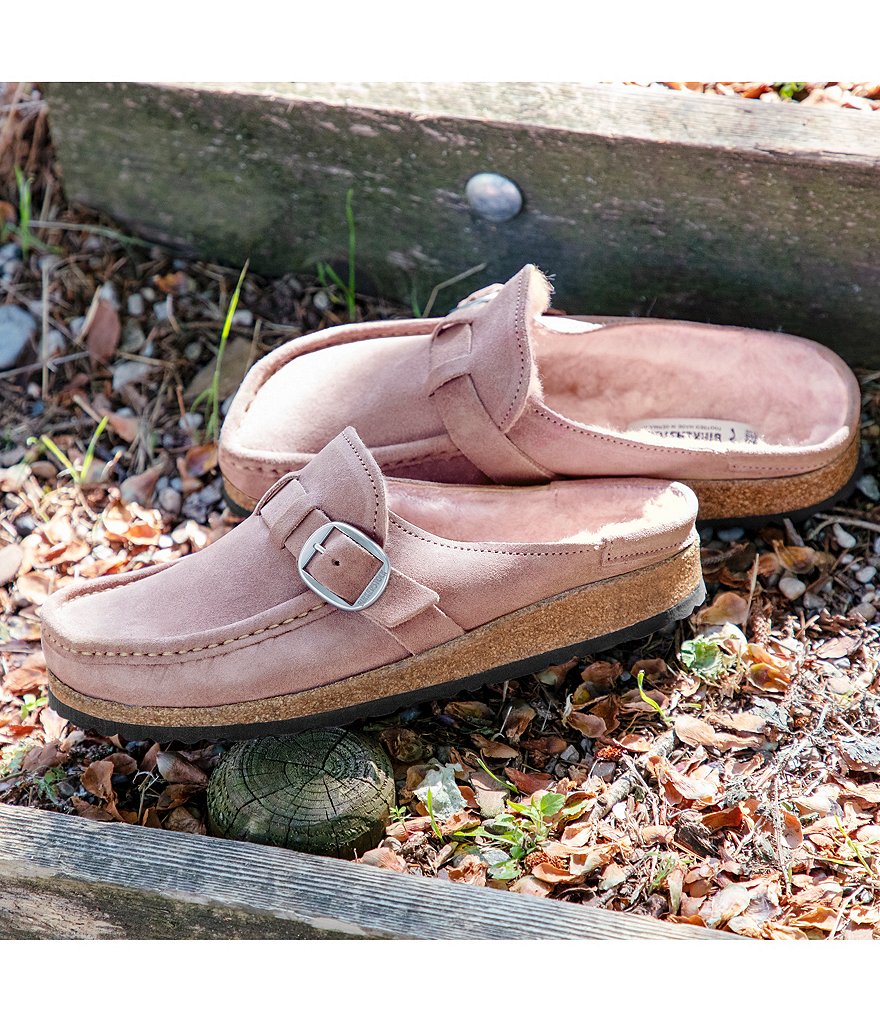 Birkenstock Women's Buckley Shearling Clogs