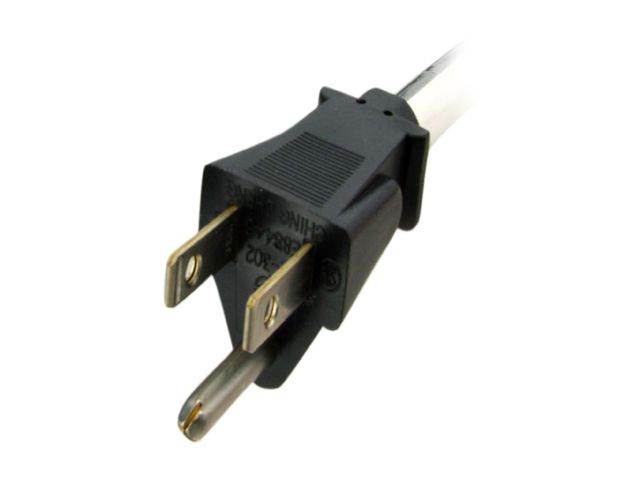 1M 16AWG Heavy Duty Power Extension Cord Power Extension Cable 3 Feet 1 Meters 3 Conductor NEMA 515P to NEMA 515R 13 Amp Power Cable ED70906