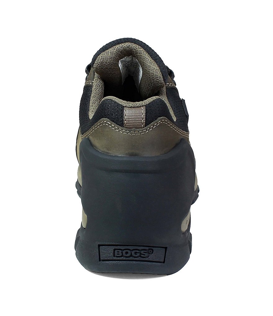 BOGS Men's Foundation Low Waterproof Composite Toe Leather Work Boot