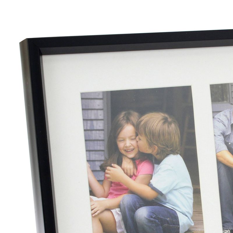 Decorative Collage Single Frame with Clothespin Clips White - Stonebriar Collection