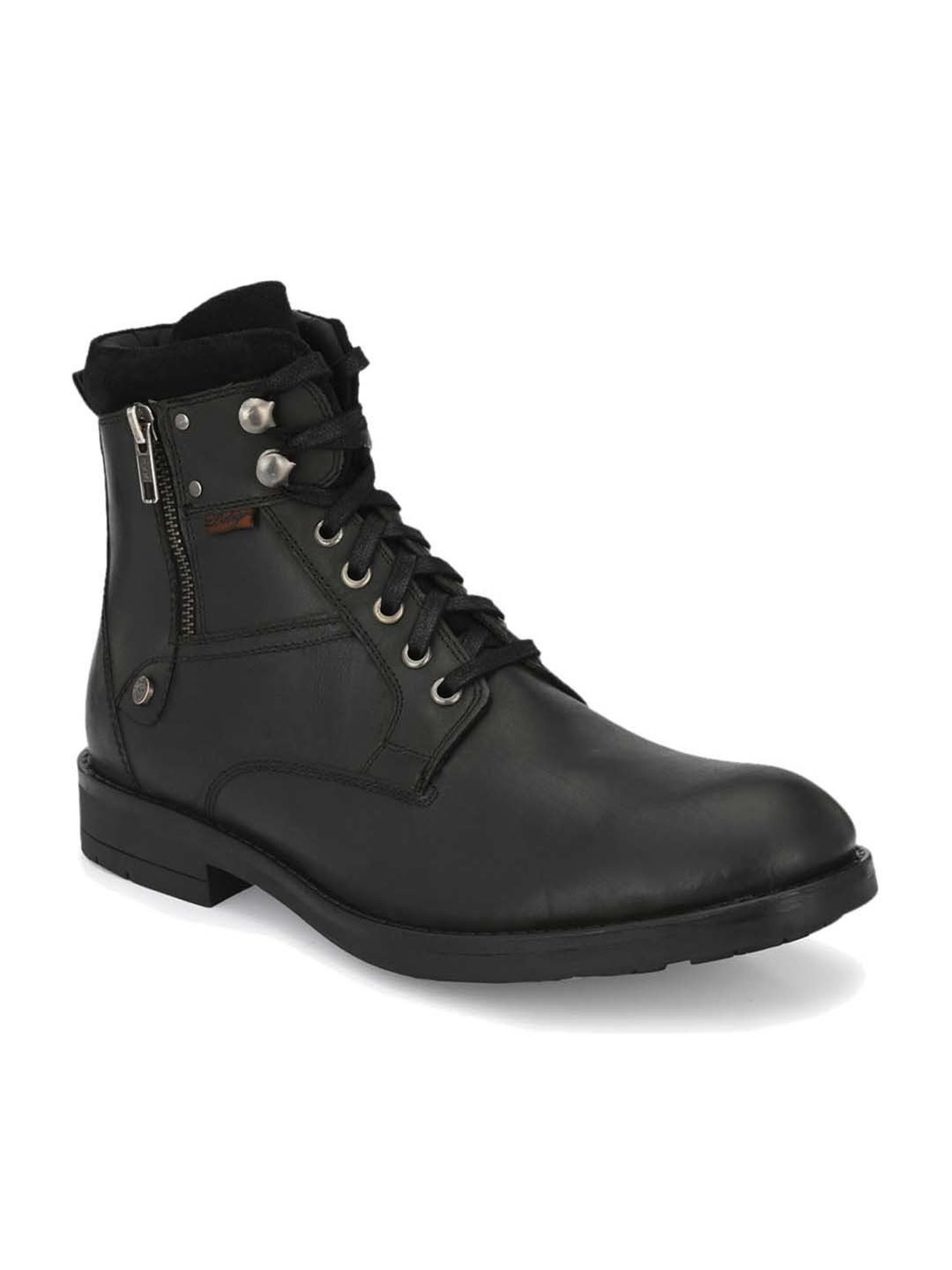 Delize Men's Black Derby Boots