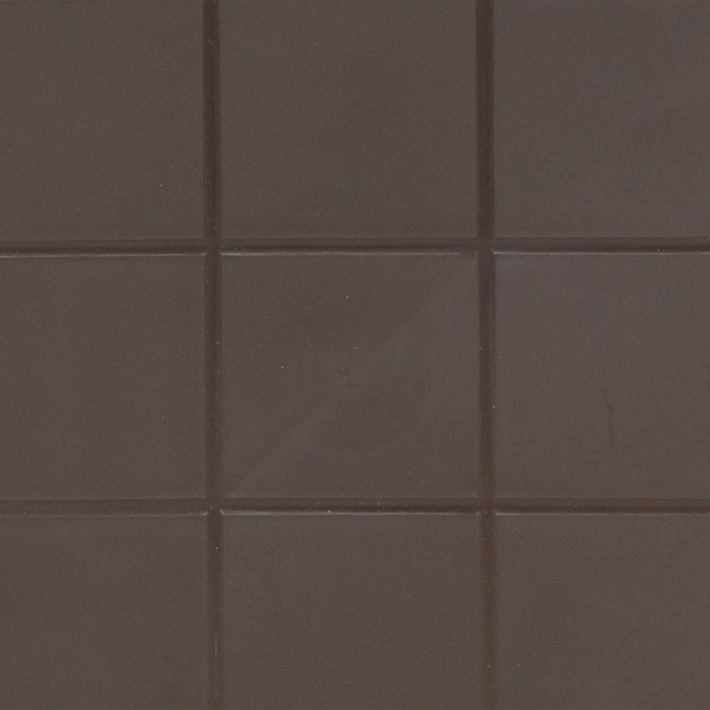 Aluminum Square Patio Side Table - Brown - Crestlive Products