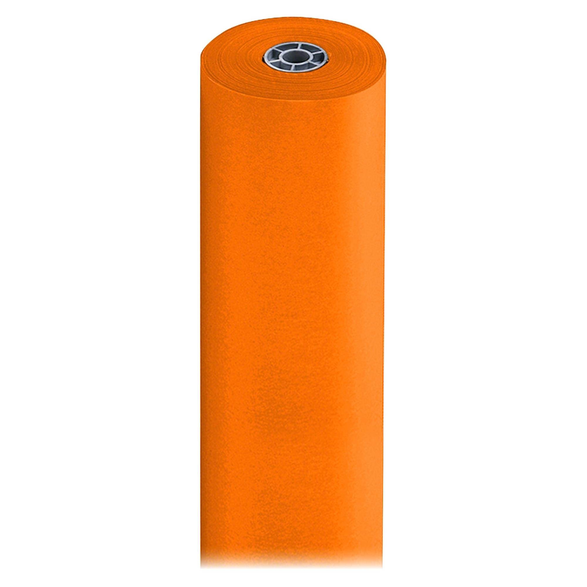 Pacon 67101 Spectra ArtKraft Duo-Finish Paper, 48 lbs., 36" x 1000 ft, Orange