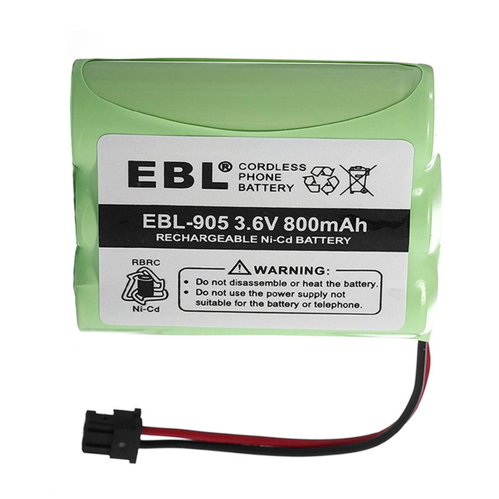 2pack 800mAh Cordless Home Phone Battery For Uniden BT-800 BP-800 BT-905