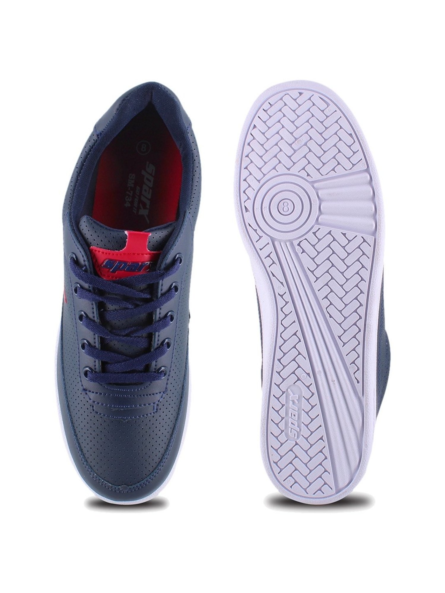 Sparx Men's Navy Casual Sneakers