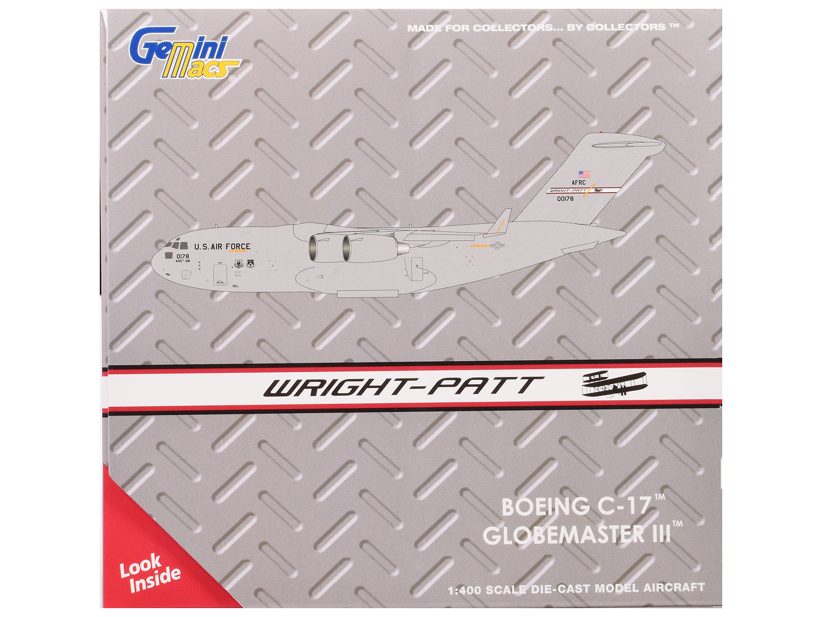 Boeing B-17G Flying Fortress Bomber Aircraft "Man O' War II 323rd Bomb Squadron 91st Bomb Group" United States Army Air Forces 1/72 Diecast Model by Air Force 1