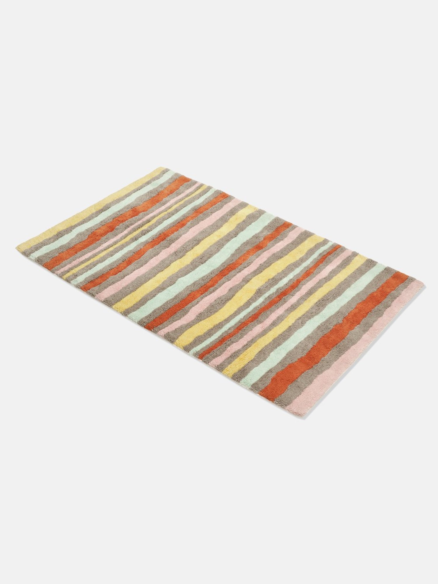 Fabindia Home Skyline Woven Multicolor Cotton Tufted Dhurrie