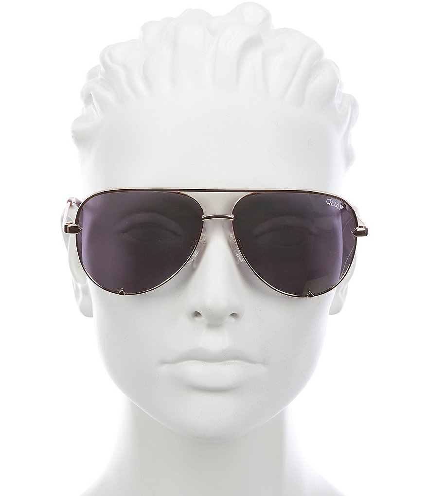 Quay Australia Polarized High Key Mini Sunglasses