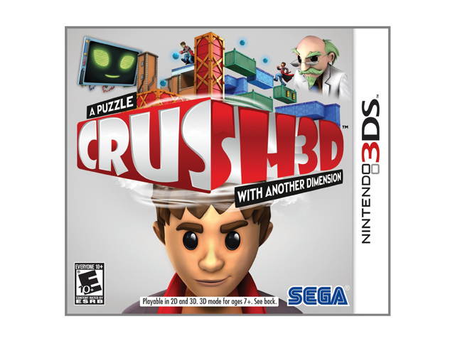 Crush 3D Nintendo 3DS Game