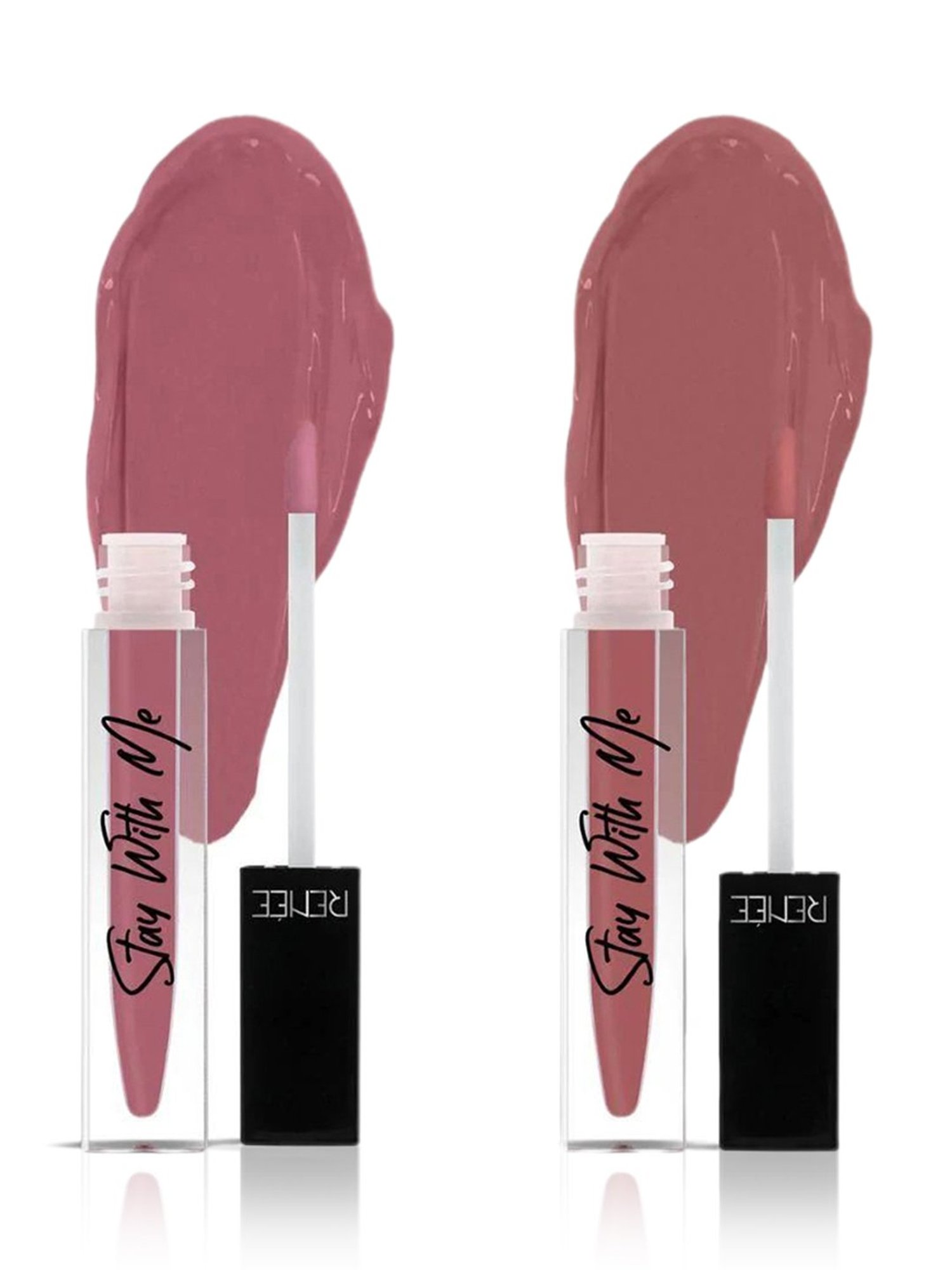 RENEE Stay With Me Matte Lip Color Combo, Pack of 2