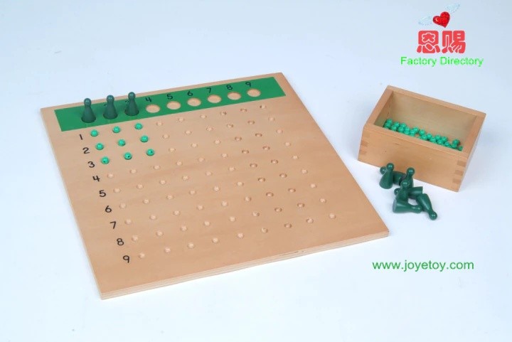 5025division Board   montessori materials set home school educational earning toys for children wooden toys