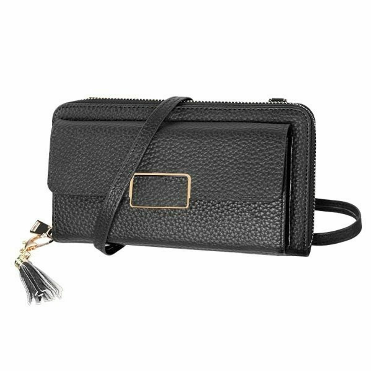 Universal Lady's Horizontal Posh MyJacket Wallet Case - Black