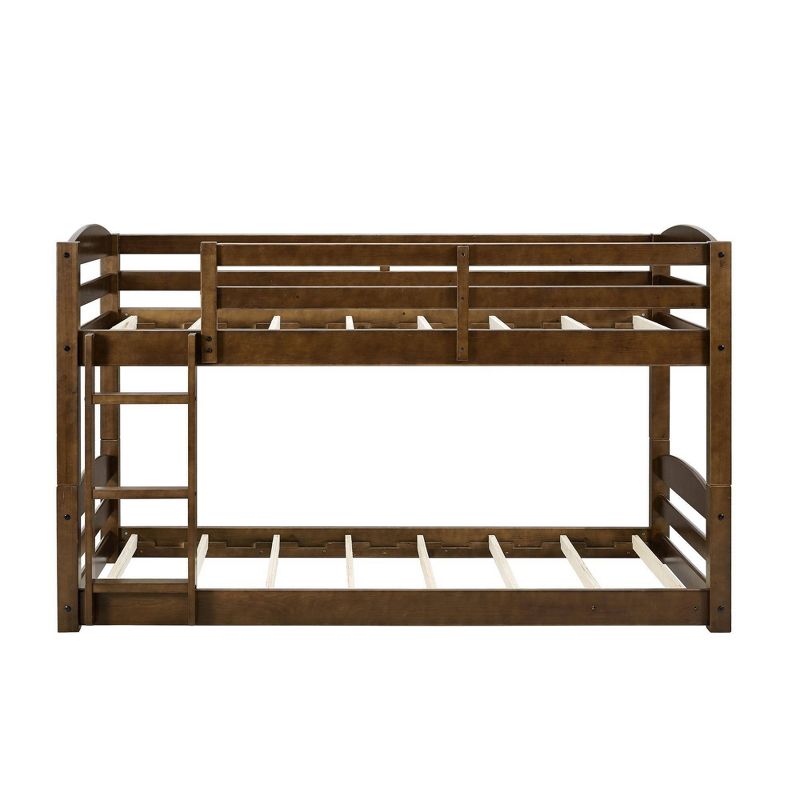 Twin Bertha Floor Bunk Bed Mocha - Dorel Living