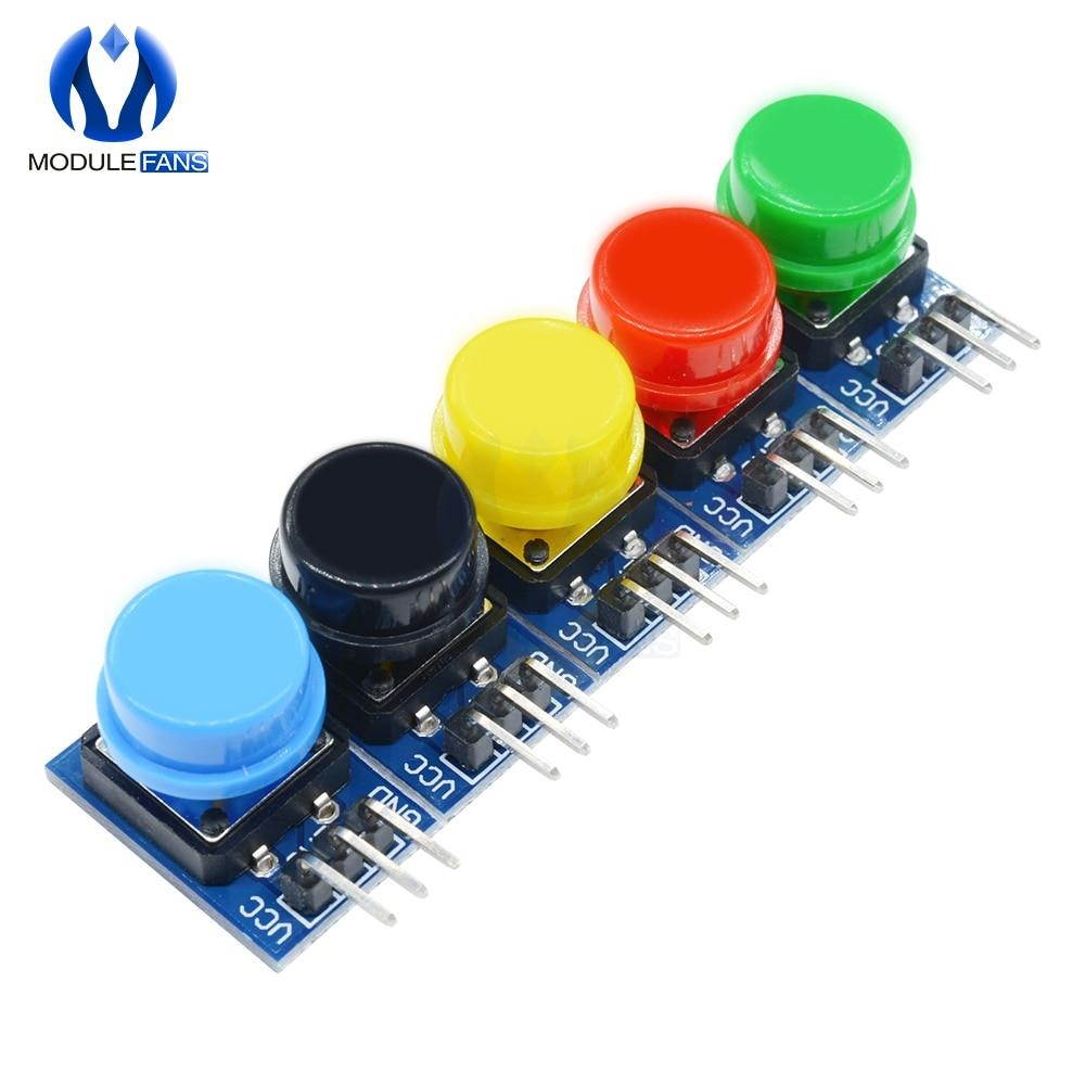 25pcs 12X12MM Big Key Module Big Button Module Light Touch Switch Module For Arduino Raspberry Pi 3 With Hat High Level Output